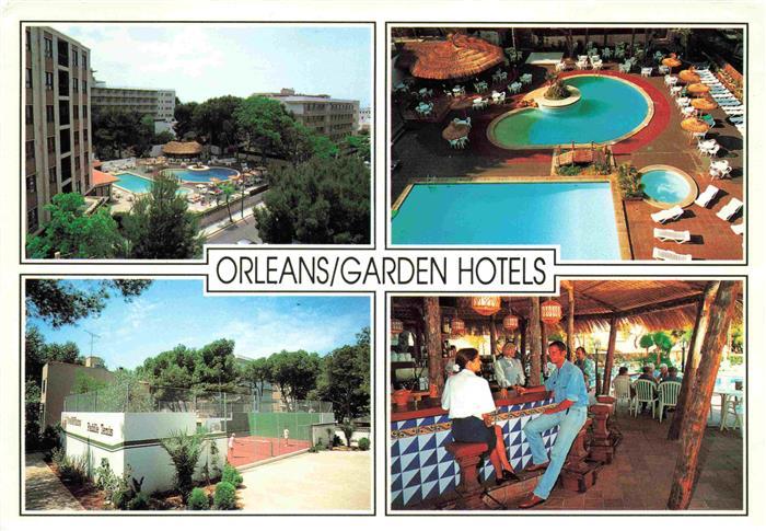 Can Pastilla Palma de Mallorca ES Orleans Garden Hotels Pool Tennisplatz Bar