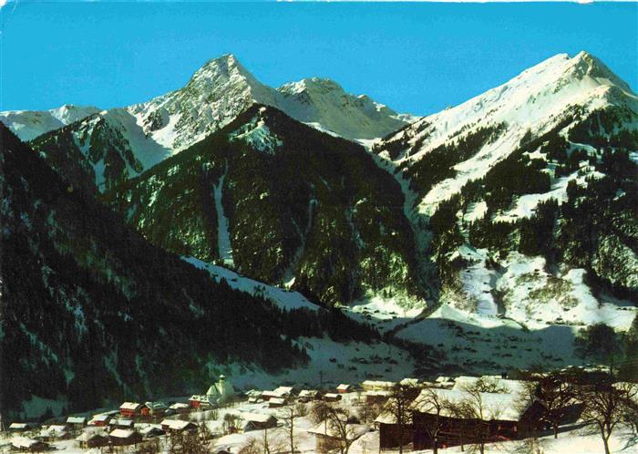 St Gallenkirch Vorarlberg AT Fliegeraufnahme