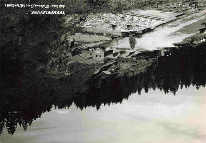 Magdalensberg Kaernten AT Tempelruine Ausgrabung
