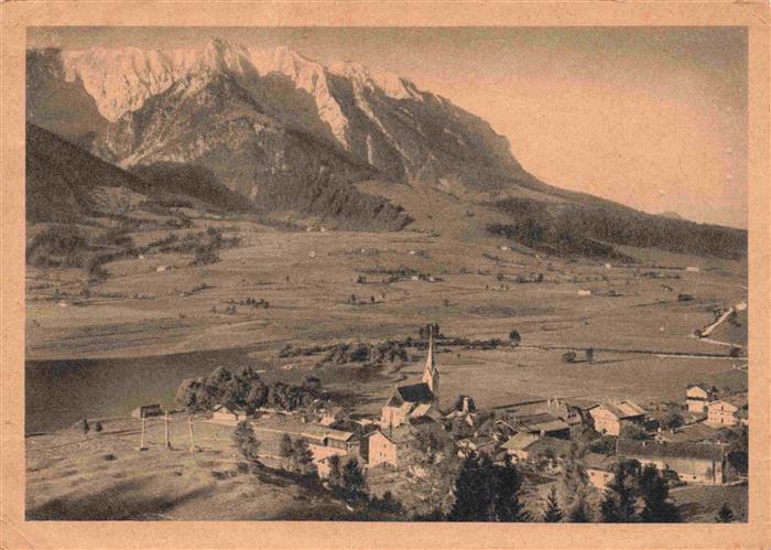 Walchsee Tirol AT mit Kaisergebirge