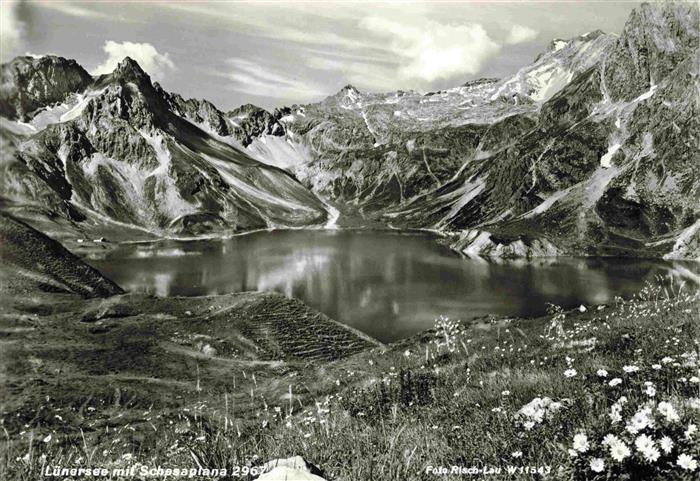 Luenersee 1969m Vorarlberg AT mit Schesaplana