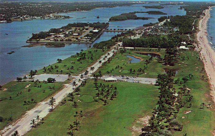 Palm Beach Florida USA Fliegeraufnahme