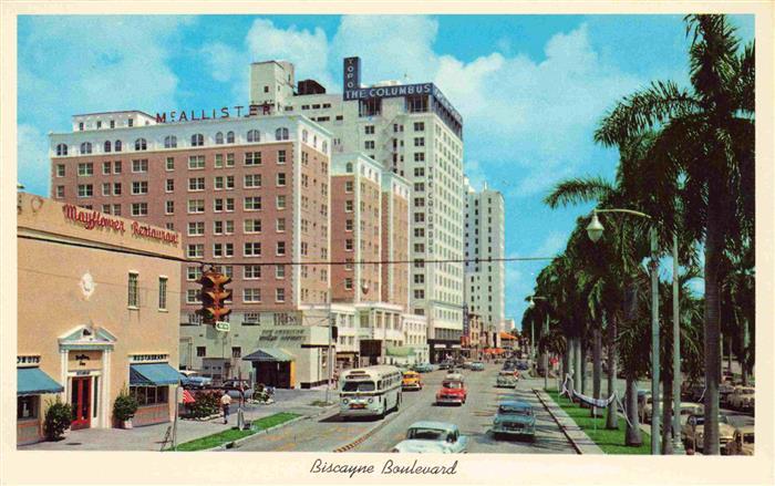 MIAMI Florida USA Biscayne Boulevard