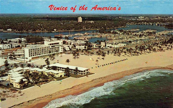 Fort Lauderdale Florida USA Yankee Clipper Hotel Bahia Mar Yacht Marina Fliegera