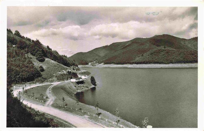 Bad Lauterberg Odertalsperre an der Bundesstrasse