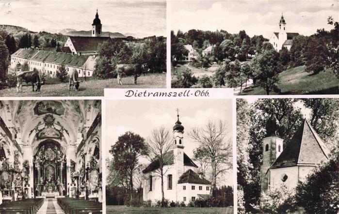 Dietramszell Teilansichten Kirche Inneres