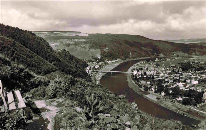 Traben-Trarbach Mosel Fliegeraufnahme