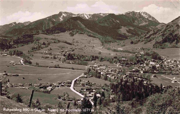 Ruhpolding Bayern mit Hochfelln