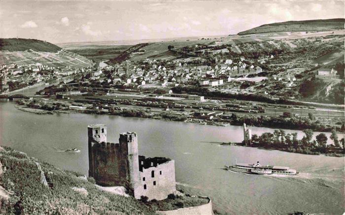 Bingen Rhein Ruine Ehrenfels Maeuseturm Bingerbrueck