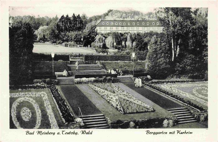 Bad Meinberg Horn-Bad Meinberg NRW Berggarten mit Kurheim