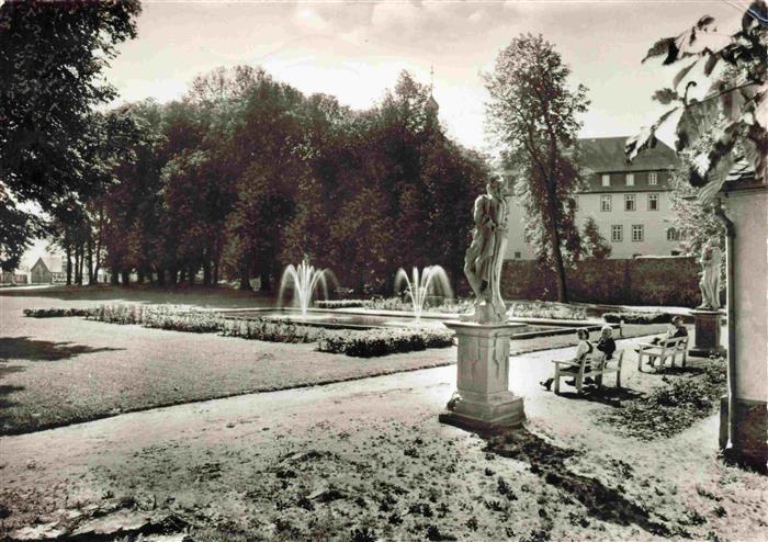 Berleburg Bad NRW im Wittgensteiner Berg und Waldland Schlosspark