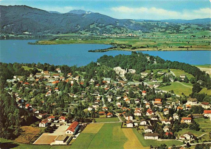 Kochel See Bayern Fliegeraufnahme