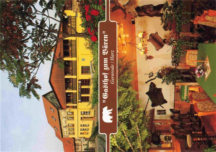 Gernrode Harz Gasthof zum Baeren Gastraum