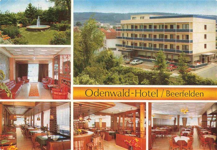 Beerfelden Odenwald Hessen Hotel Odenwald Restaurant Garten