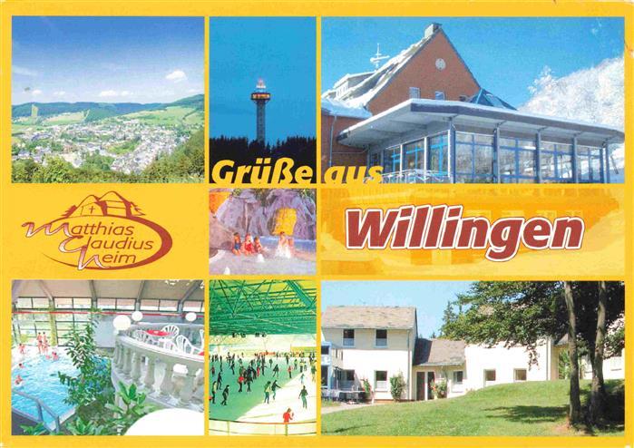 Willingen Sauerland Panorama Matthias Claudius Heim Christliches Zentrum fuer Fr