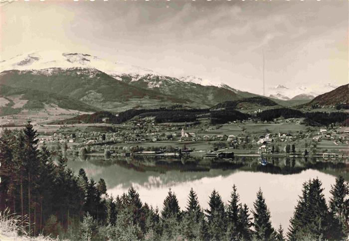 Seeboden Millstaettersee Kaernten AT Panorama