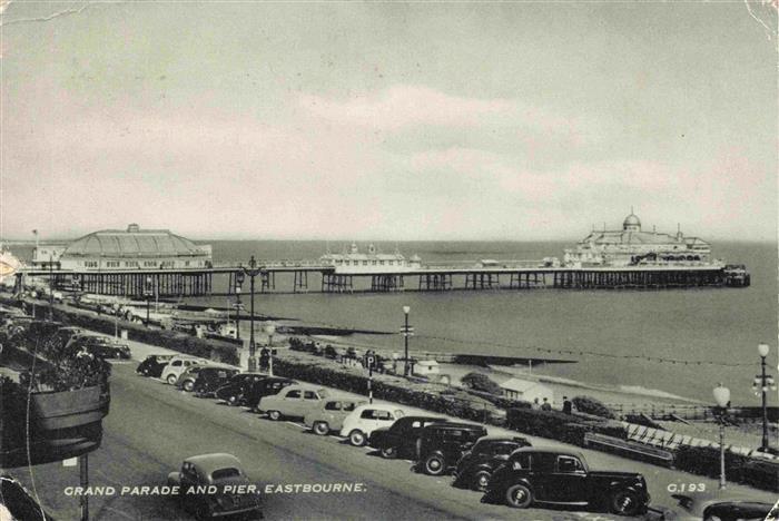 EASTBOURNE Sussex UK Grand Parade and Pier