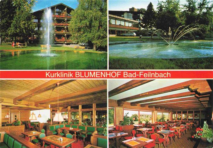 Bad Feilnbach Kurklinik Blumenhof Fontaene Gastraeume