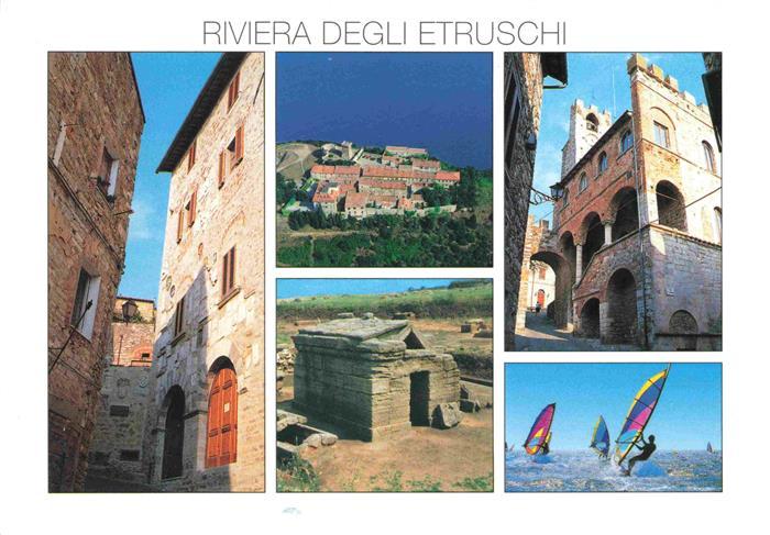 Degli Etruschi IT Gasse Fliegeraufnahme Castell Surfer