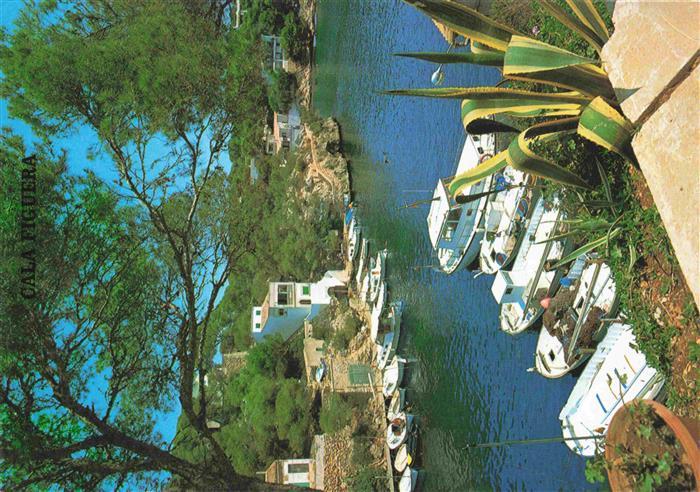Cala Figuera Santany Santanyi Mallorca ES Bootsliegeplatz Strand
