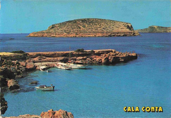 IBIZA Islas Baleares ES Cala Conta Fliegeraufnahme