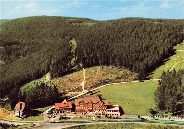 Baiersbronn Schwarzwald Hotel und Kurhaus Ruhestein Fliegeraufnahme