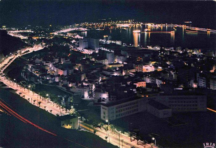 Las Palmas Gran Canaria ES Vista general de noche