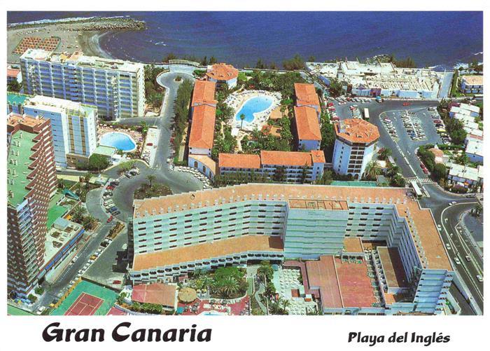 Playa del Ingles Gran Canaria ES Fliegeraufnahme