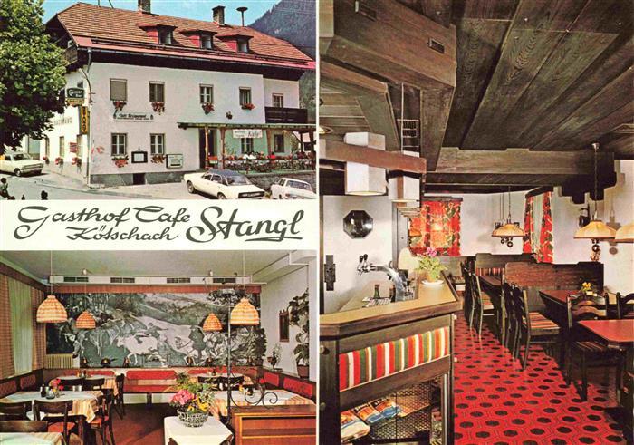 Koetschach-Mauthen Kaernten AT Gasthof Cafe Stangl Gaststuben