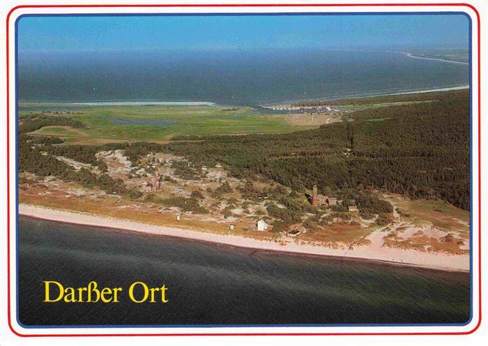 Darss Zingst Fliegeraufnahme mit Leuchtturm