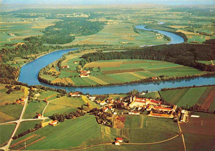 Au Inn Rosenheim Bayern Kloster Au an der Innschleife