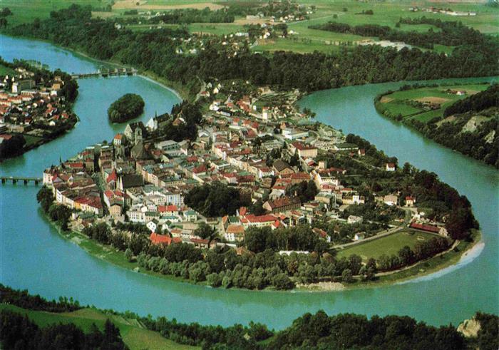 Wasserburg Inn Fliegeraufnahme