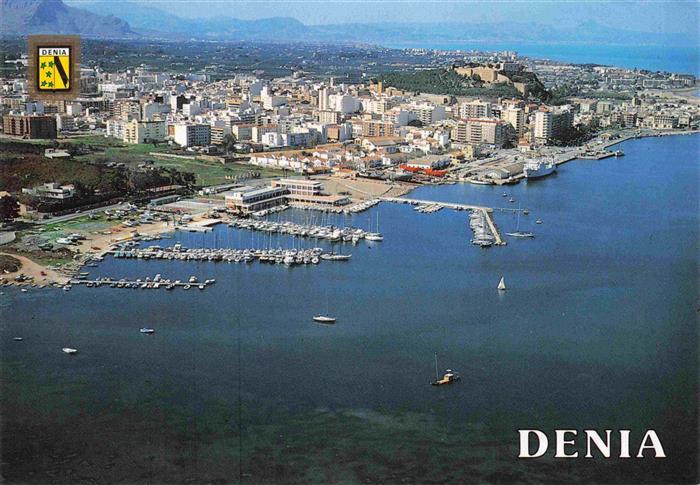 Denia Costa Blanca ES Fliegeraufnahme