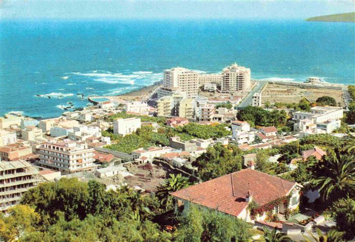 Puerto-de-la-Cruz Tenerife ES Vista parcial