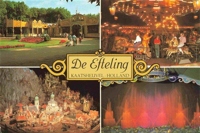 Kaatsheuvel Noord-Brabant NL De Efteling Exterieur caroussel Interieur Caroussel