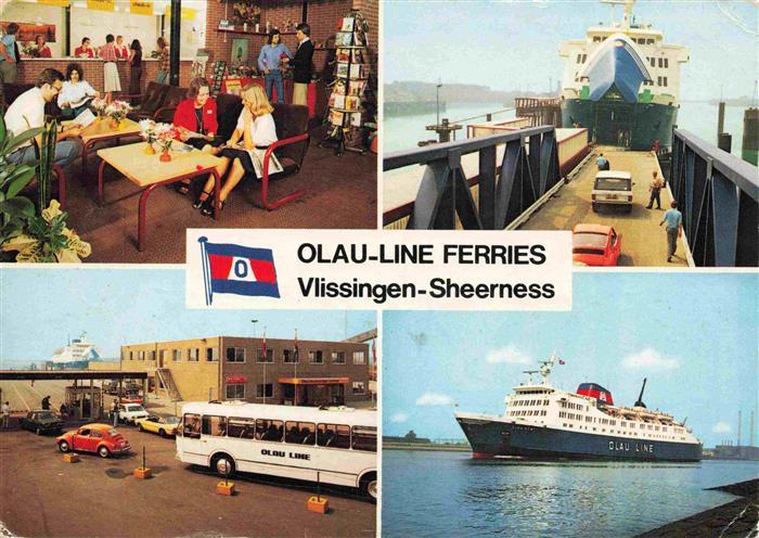 VLIssINGEN Zeeland NL Olau Line Ferries Vertrekhal passagiers Check in passagier