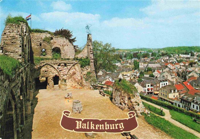 Valkenburg aan de Geul Limburg NL Burgruine Panorama