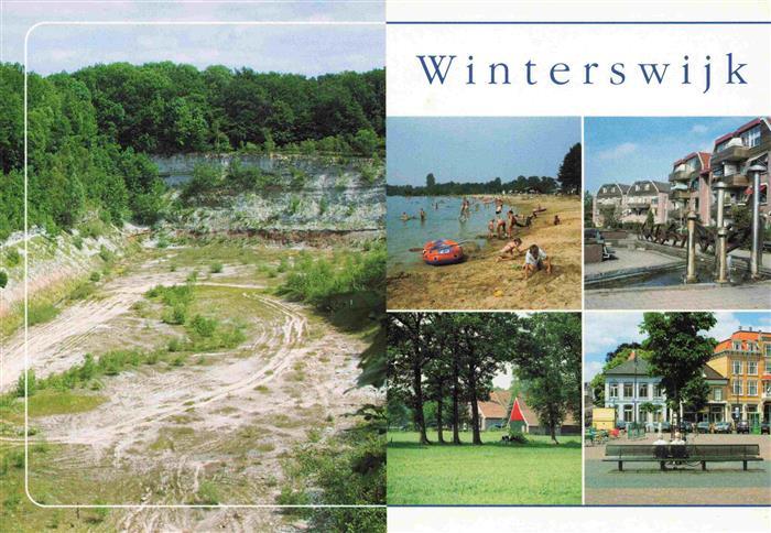 Winterswijk Gelderland NL Panorama Strand Park Ortspartien
