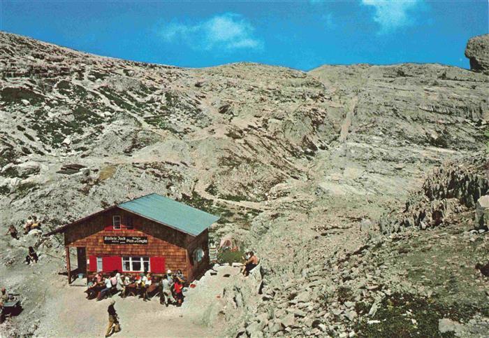 Buellelejochhuette Rifugio Pian di  Cengia Fliegeraufnahme