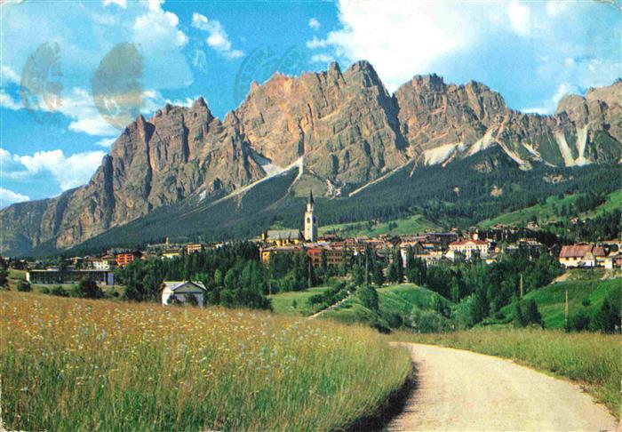Cortina d Ampezzo Veneto IT Pomagagnon Panorama
