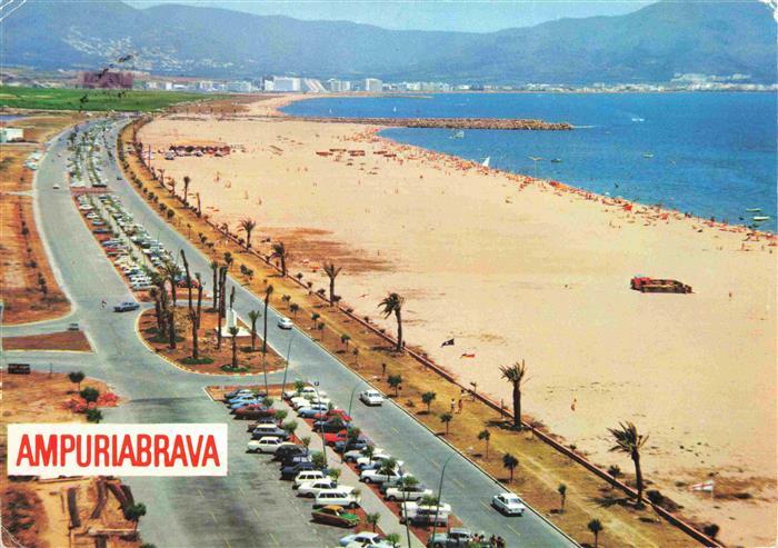 Ampuriabrava ES Playa Fliegeraufnahme