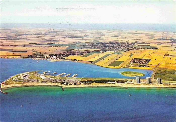 Burg  Fehmarn Fliegeraufnahme