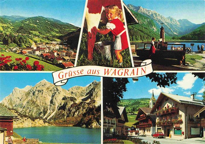 Wagrain  Salzburg AT Panorama Seepartien Ortsmotiv