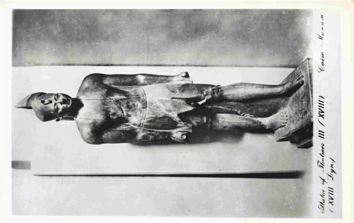 CAIRO  Kairo Caire Egypt Statue of Thotmes III