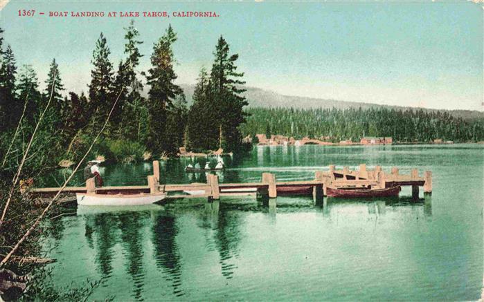 Lake Tahoe California USA Boat Landing