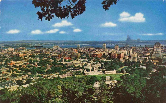 MONTREAL QUEBEC Canada Vue prise du Mont Royal