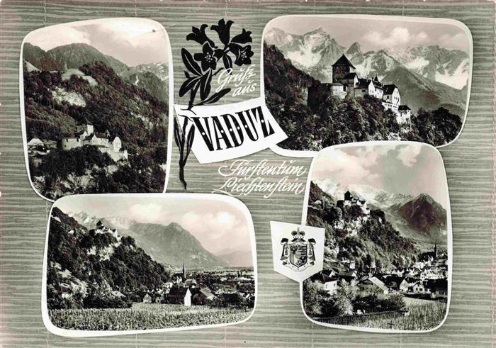 Vaduz Liechtenstein FL Panorama Schloss