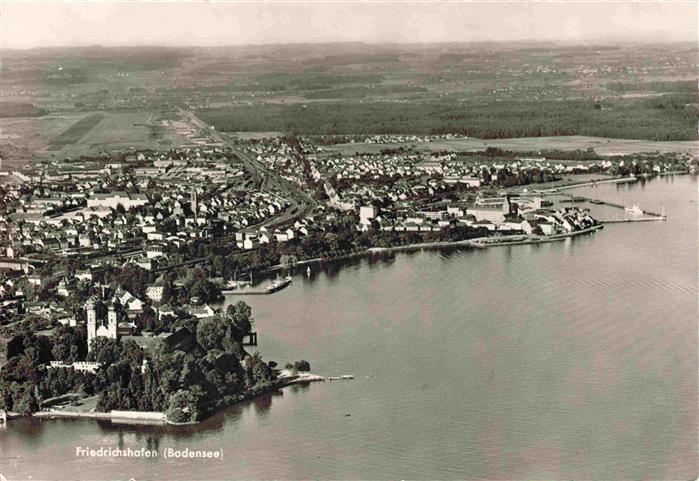 FRIEDRICHSHAFEN Bodensee Fliegeraufnahme