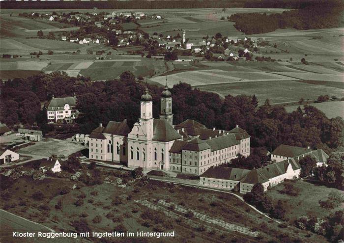 Ingstetten Neu-Ulm Kloster Roggenburg Fliegeraufnahme