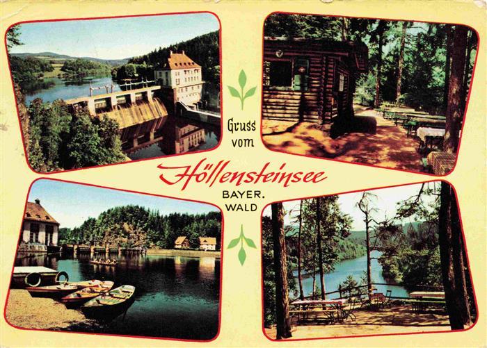 Hoellensteinsee Viechtach Staumauer Gartenwirtschaft Bootsliegeplatz Aussichtspl